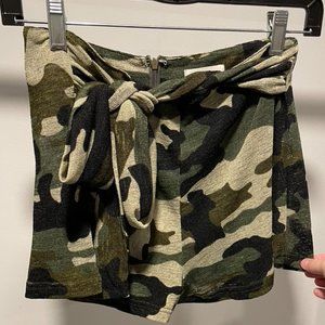 NWOT Boujee Camo Shorts